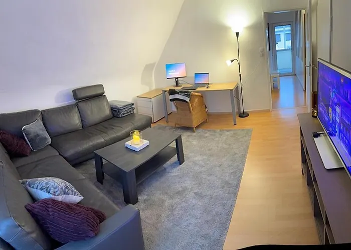 Gemuetliche 2-zimmer-wohnung Nahe Frankfurt Apartmán *
